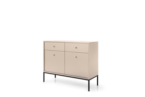 FURNLUX SKÄNK MONO BEIGE & SVART 104CM