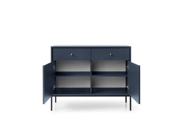 FURNLUX SKÄNK MONO MARINBLÅ & SVART 104CM