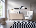 Pikkukuva 6 / 7: FURNLUX SIVUPÖYTÄ MONO BEIGE & MUSTA 154CM