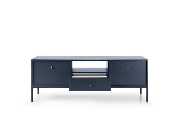 FURNLUX TV-TELINE MONO LAIVASTONSININEN & MUSTA 154CM
