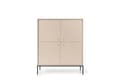 Miniatyrbild 2 av 7: FURNLUX SKÄNK MONO BEIGE & SVART 104CM