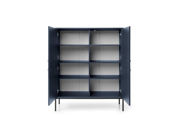 FURNLUX SKÄNK MONO MARINBLÅ & SVART 104CM