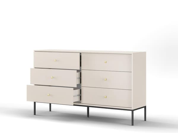 FURNLUX LIPASTO MONO BEIGE & MUSTA 154CM