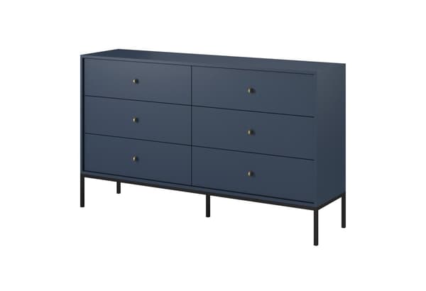 FURNLUX LIPASTO MONO LAIVASTONSININEN & MUSTA 154CM