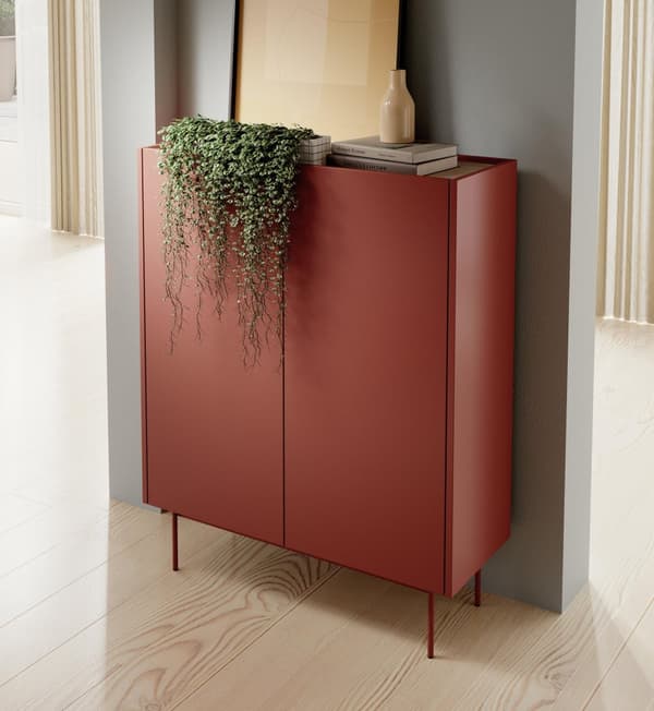 FURNLUX SKÄNK FÄRG RÖD 97CM