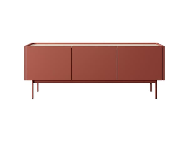 FURNLUX TV-TELINE VÄRI PUNAINEN 144CM