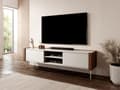 Miniatyrbillede 4 af 6: FURNLUX TV-BORD WRAP BEIGE 180 CM