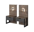 Miniatyrbillede 1 af 5: FURNLUX NATBORD ARDEN SORT 52CM