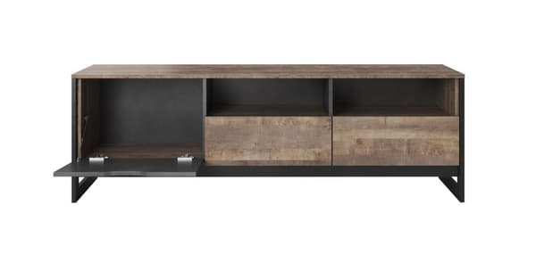 FURNLUX TV-BÄNK ARDEN SVART 161CM