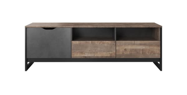 FURNLUX TV-BÄNK ARDEN SVART 161CM