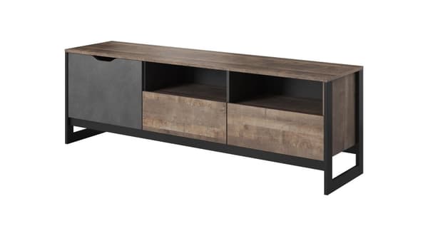 FURNLUX TV-BÄNK ARDEN SVART 161CM
