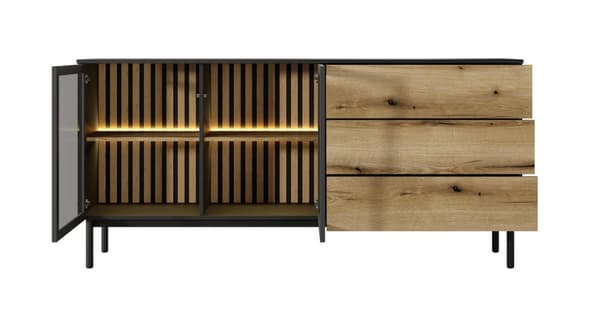 FURNLUX LIPASTO LANG TAMMI & MUSTA 180CM