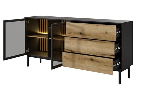 FURNLUX LIPASTO LANG TAMMI & MUSTA 180CM