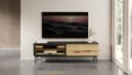 Miniatyrbillede 5 af 8: FURNLUX TV-BORD LANG EG & SORT 180CM