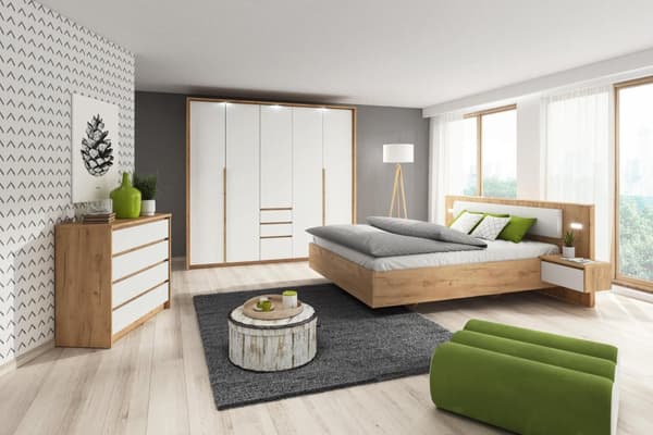 FURNLUX LIPASTO XELO VALKOINEN & TAMMI 93CM