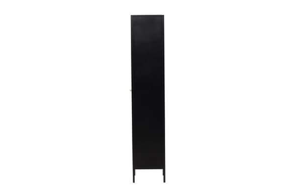 FURNLUX VITRINSKÅP CALI SVART 37CM