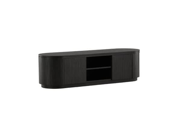 FURNLUX TV-BORD FJALLBACKA SORT 160CM