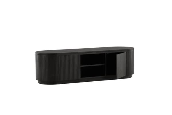 FURNLUX TV-BORD FJALLBACKA SORT 160CM