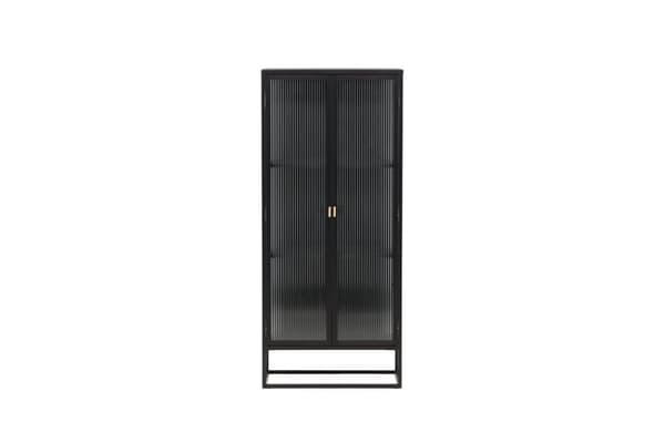 FURNLUX VITRIINI GARIS MUSTA 70CM