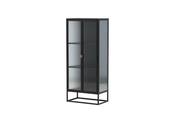 FURNLUX VITRIINI GARIS MUSTA 70CM