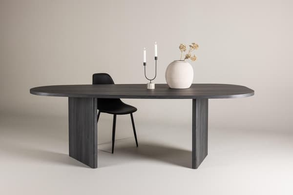 FURNLUX MATBORD GRONVIK SVART 100CM