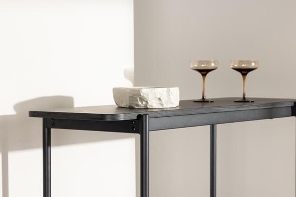 FURNLUX STÅENDE HYLLA HEIM SVART 120CM