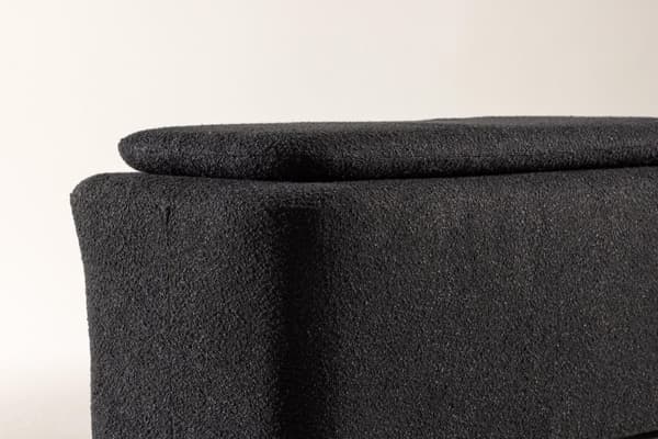 FURNLUX OTTOMAANI LAUREL MUSTA 110CM