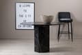 Miniatyrbild 2 av 8: FURNLUX MATBORD MARBS MARMOR SVART 110CM