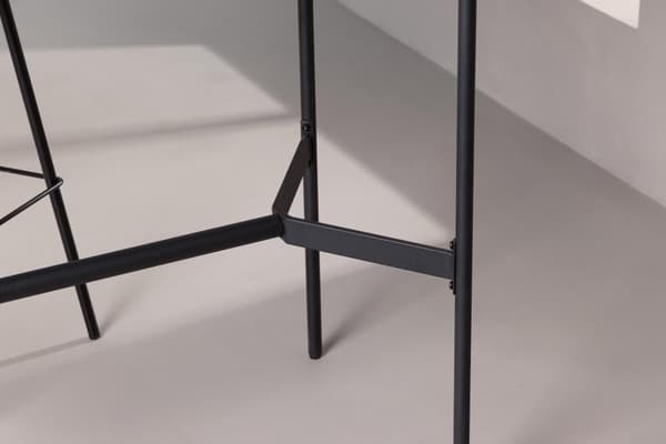 FURNLUX STÅENDE HYLDE RAX SORT 60CM