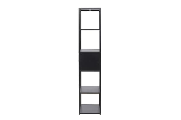 FURNLUX STÅENDE HYLLA SANTIAGO SVART 80CM