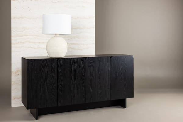 FURNLUX SKÄNK TYRESO SVART 160CM