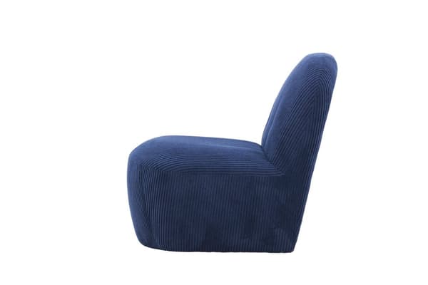 FURNLUX FÅTÖLJ MAHLA BLÅ 70CM