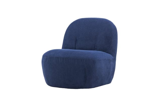 FURNLUX FÅTÖLJ MAHLA BLÅ 70CM