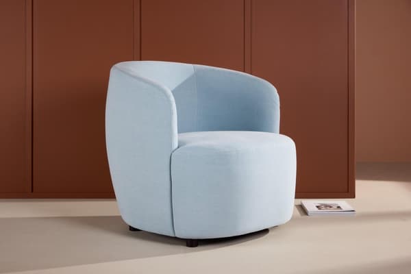 FURNLUX NOJATUOLI BOBBO SININEN & MUSTA 79CM