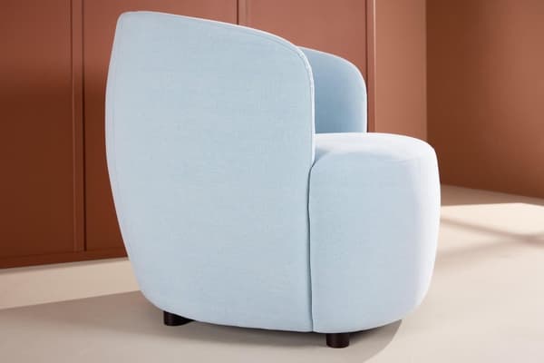 FURNLUX NOJATUOLI BOBBO SININEN & MUSTA 79CM