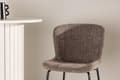Miniatyrbillede 5 af 6: FURNLUX BARSTOL MODESTO BRUN & SORT 48CM