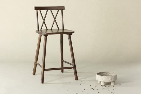 FURNLUX BARSTOL MOLLOSTROM VALNÖT 43CM