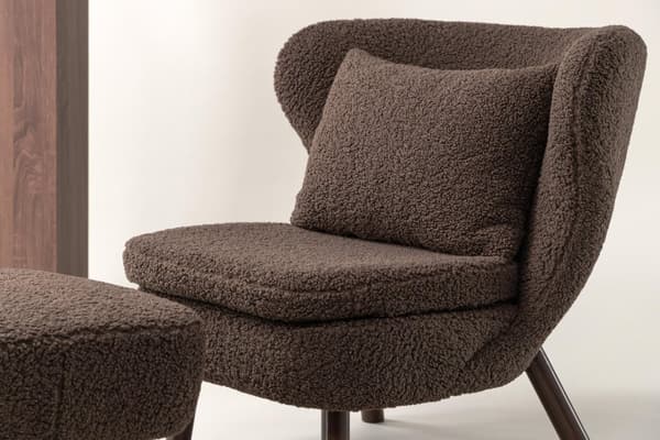 FURNLUX LÆNESTOL RYXO BRUN 61CM