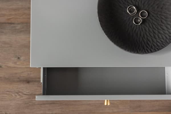 FURNLUX YÖPÖYTÄ BAKAL HARMAA 41CM