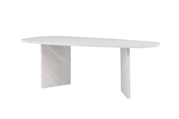 FURNLUX MATBORD GRONVIK MARMORGRÅ 100CM