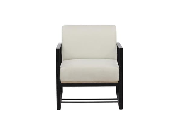 FURNLUX NOJATUOLI KANSAS HARMAA & MUSTA 70CM