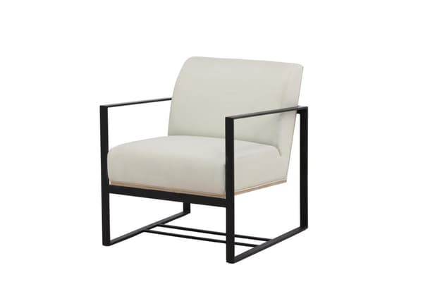 FURNLUX NOJATUOLI KANSAS HARMAA & MUSTA 70CM