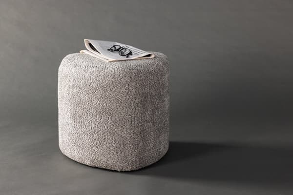 FURNLUX SITTPUFF PEG GRÅ 46CM