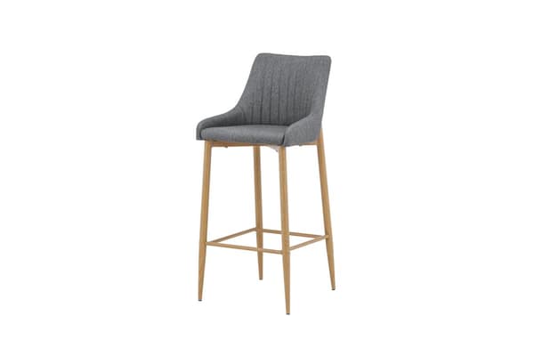 FURNLUX BARSTOL PLAZA MÖRKGRÅ & EK 45CM