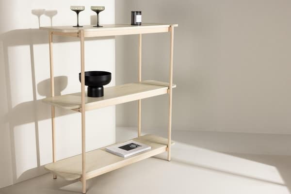 FURNLUX STÅENDE HYLLA HEIM BEIGE 120CM