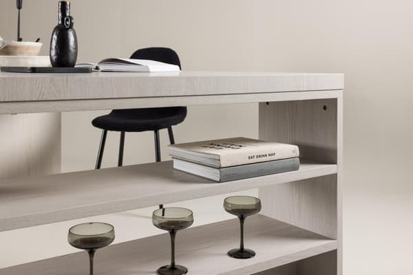 FURNLUX MATBORD MIKA BEIGE 110CM