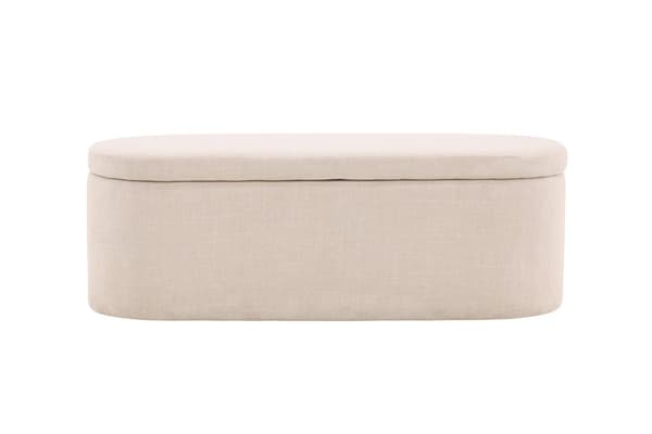FURNLUX OTTOMAANI POTENZA BEIGE & MUSTA 130CM