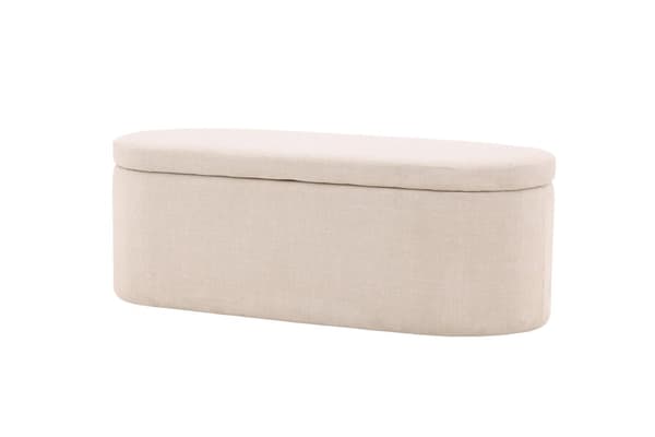 FURNLUX OTTOMAANI POTENZA BEIGE & MUSTA 130CM