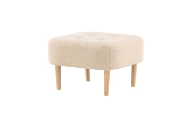 FURNLUX PUF SALINA BEIGE & EG 60CM