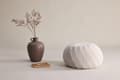 Miniatyrbillede 2 af 4: FURNLUX PUF TED BEIGE 45CM